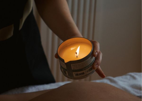 Massage à la bougie